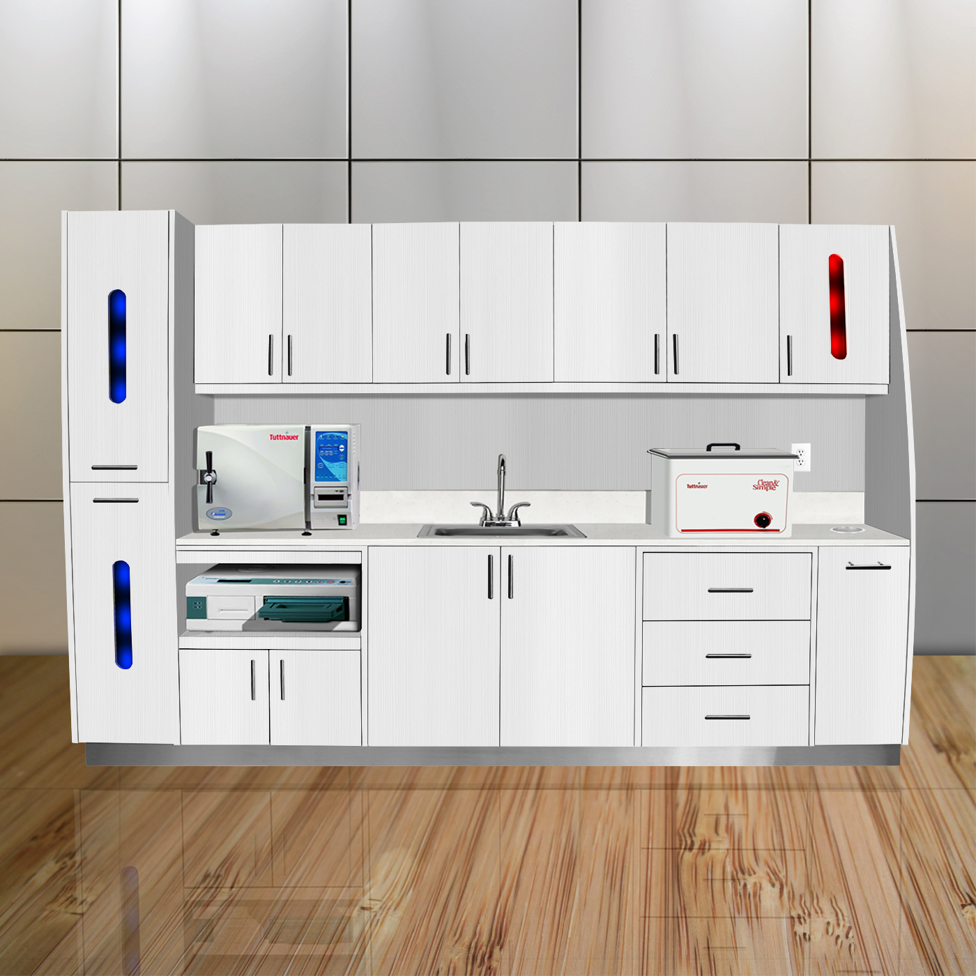 Signature Dental Sterilization Unit - Extended - Designer White